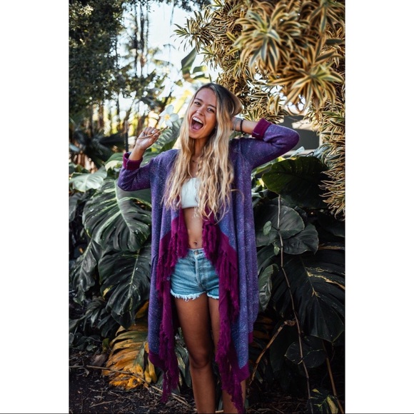 life clothing co Other - Life clothing CO lily tassel cardigan kimono